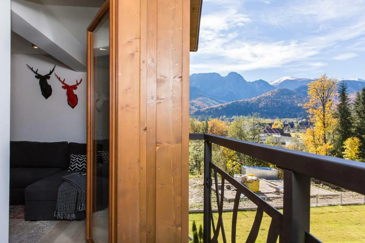 아파트 Apartament Przy Stoku - Polana Szymoszkowa Ski Resort 자코파네 폴란드